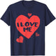 Valentine's I love me I love myself shirt T-Shirt - T-Shirt | Navy