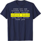 Roses Are Red Violets Are Blue Murder Shows T-Shirt - T-Shirt | Navy