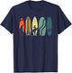 Best Surfboard Women Kids Surfing Surfer Surfboard T-Shirt - T-Shirt | Navy