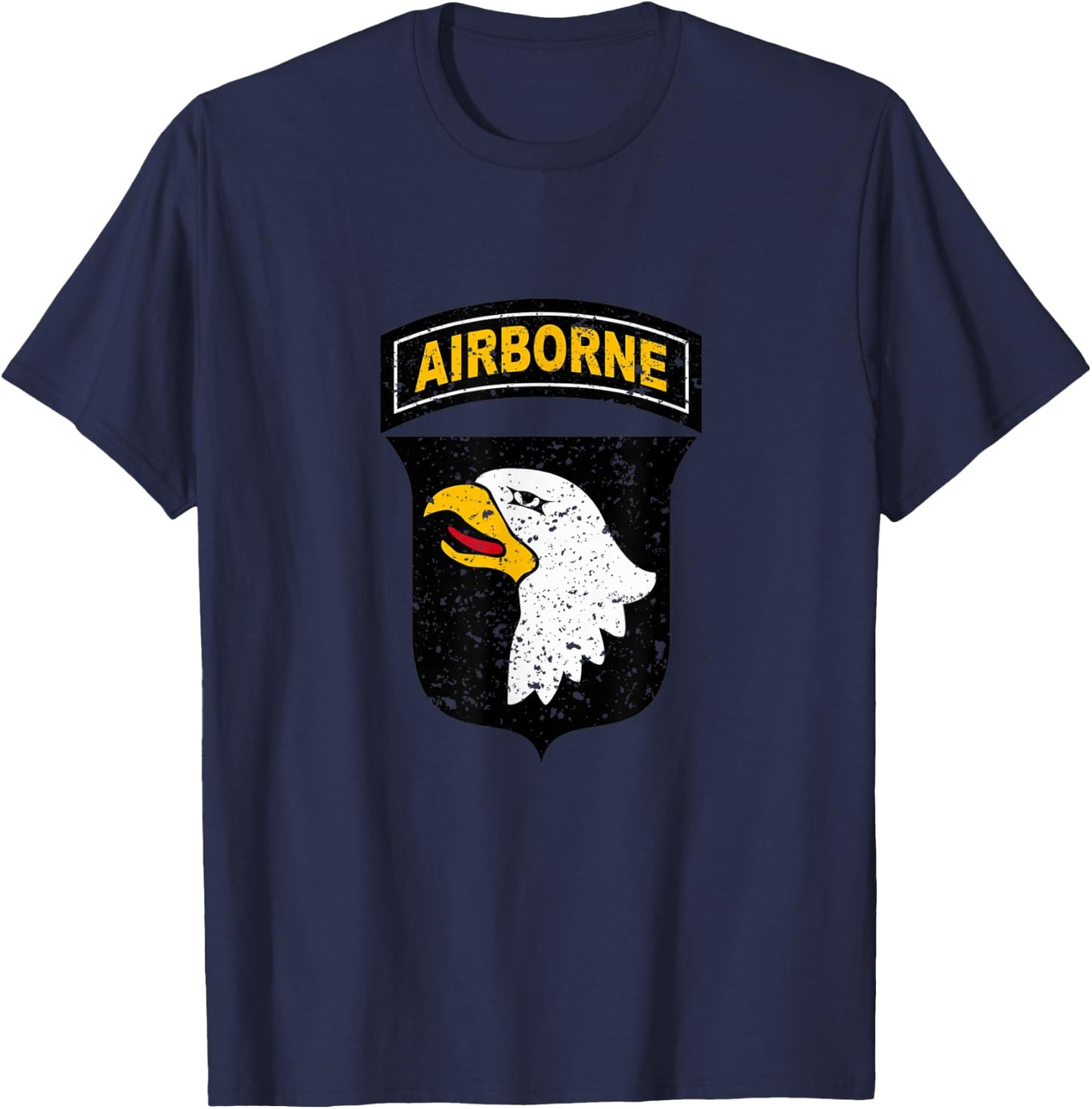 101st Airborne Division Screaming Eagles Veterans Day Xmas T-Shirt - T-Shirt | Navy