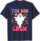 Halloween The Boo Crew - Cute Ghost - Spooky Family Matching T-Shirt - T-Shirt | Navy