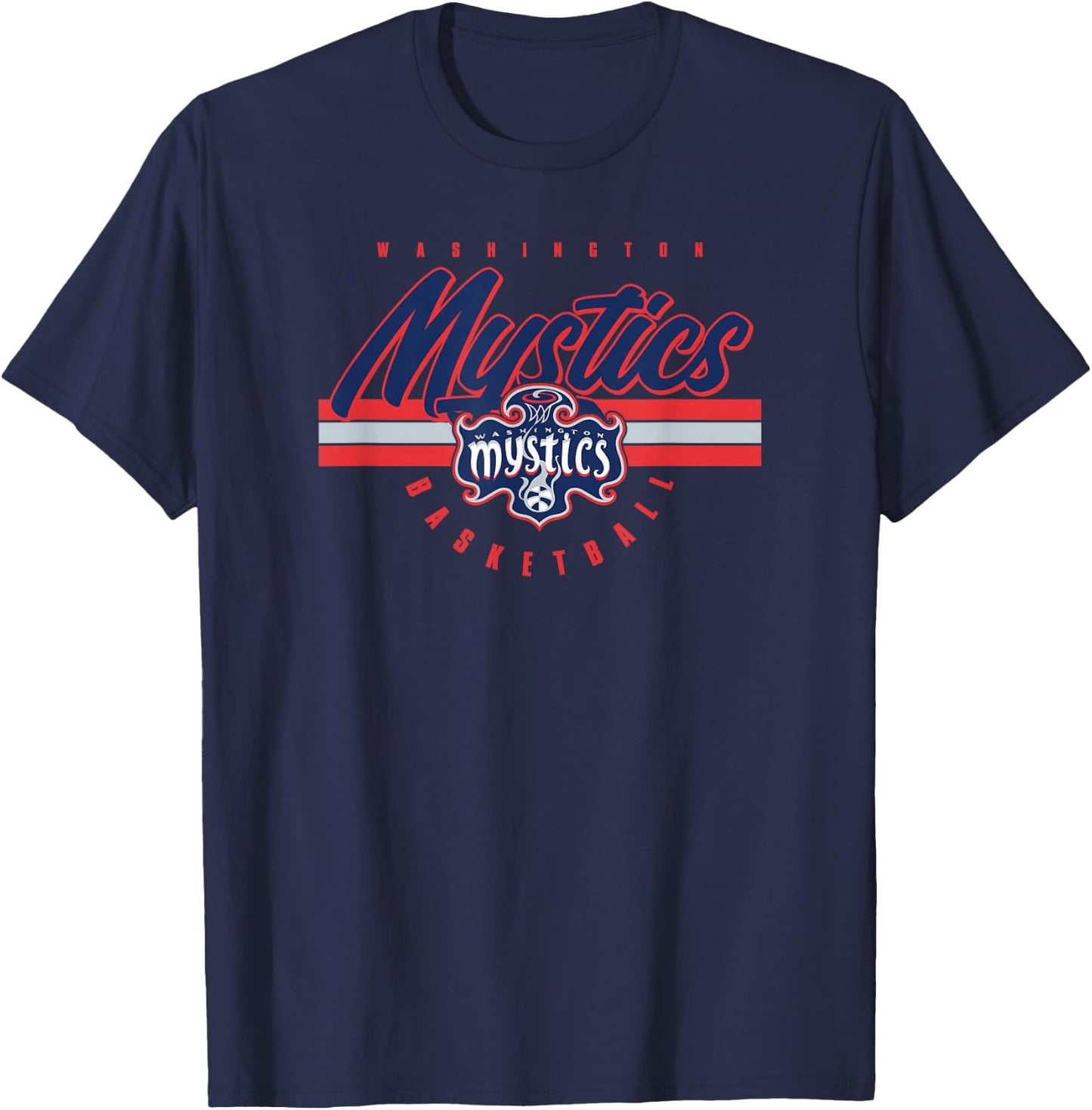 WNBA Washington Mystics Off The Bench T-Shirt - T-Shirt | Navy