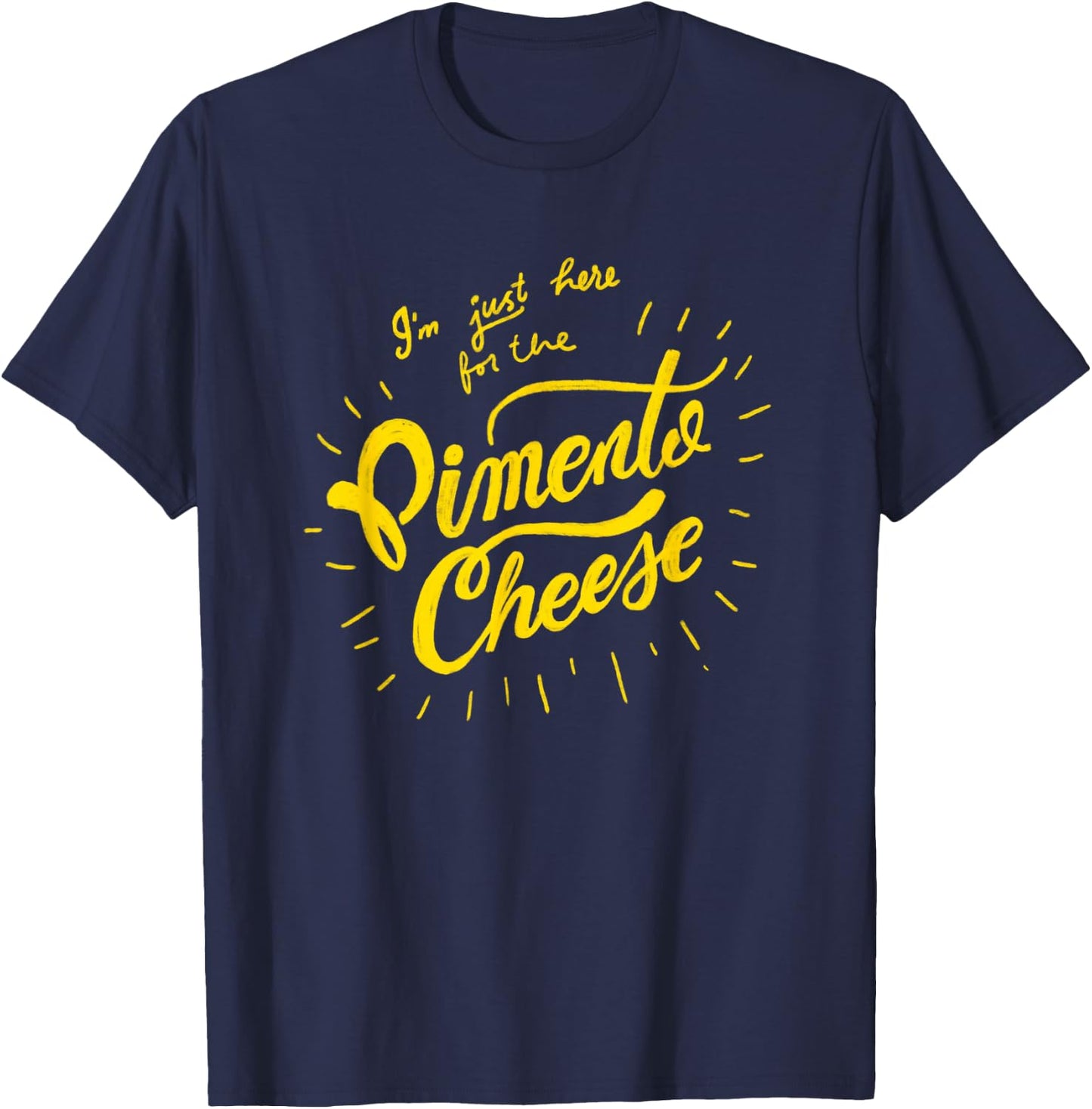 Pimento Cheese Sandwich Shirt - Funny Golfer's T-Shirt - T-Shirt | Navy