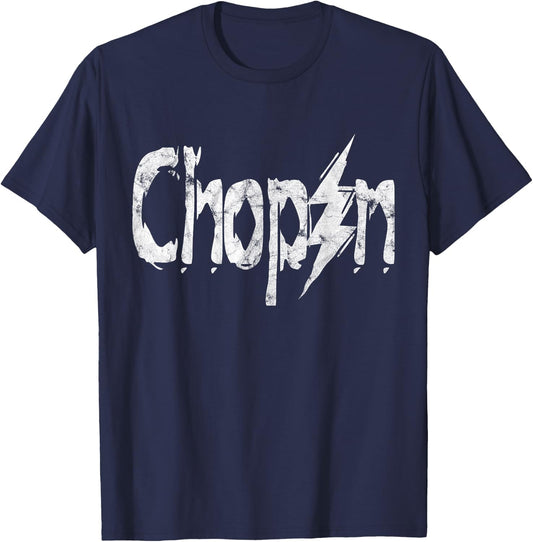 Metal Chopin Classic Music Lovers T-Shirt - T-Shirt | Navy