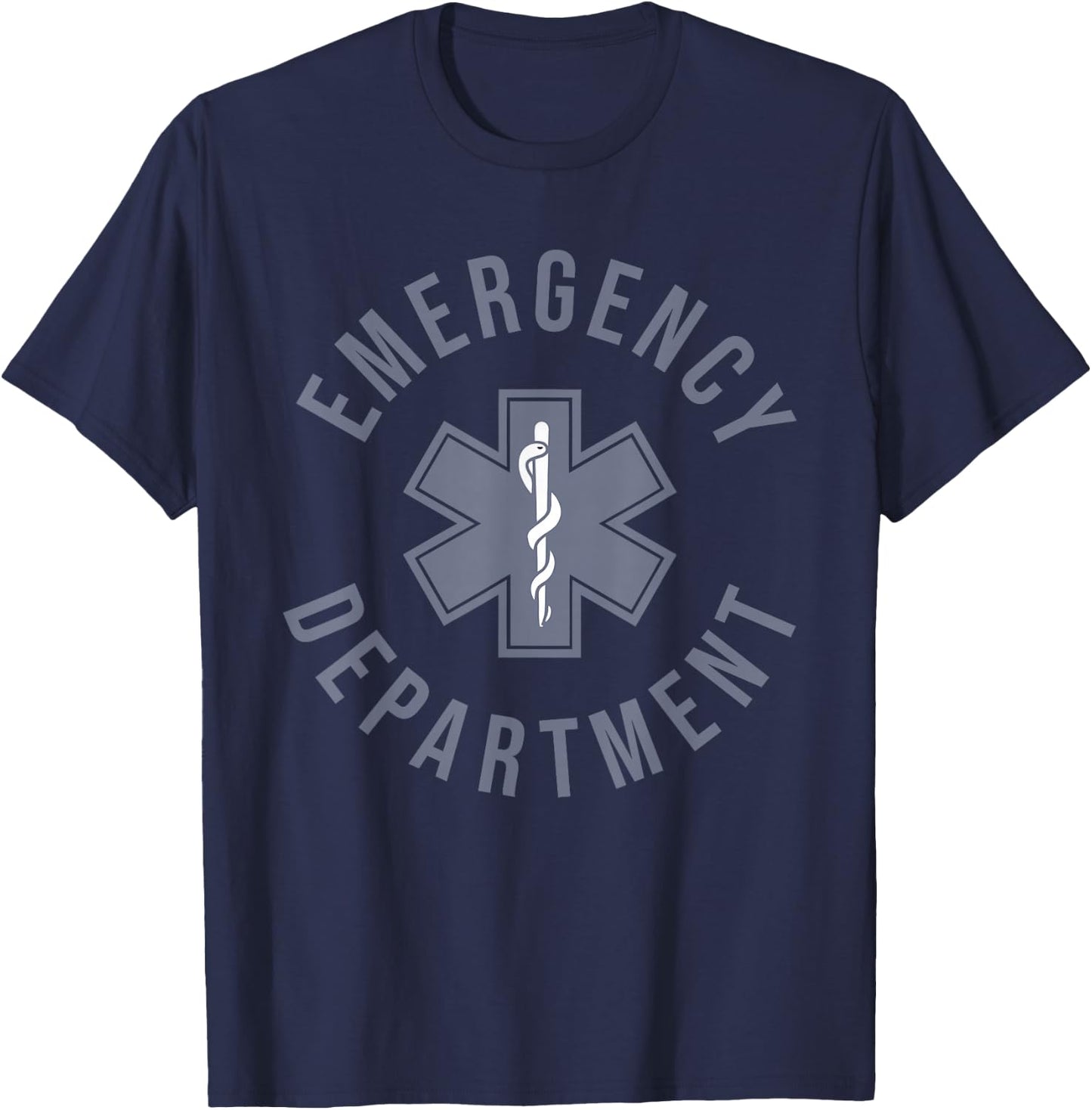 Emergency Department Emergency Room Healthcare T-Shirt - T-Shirt | Navy