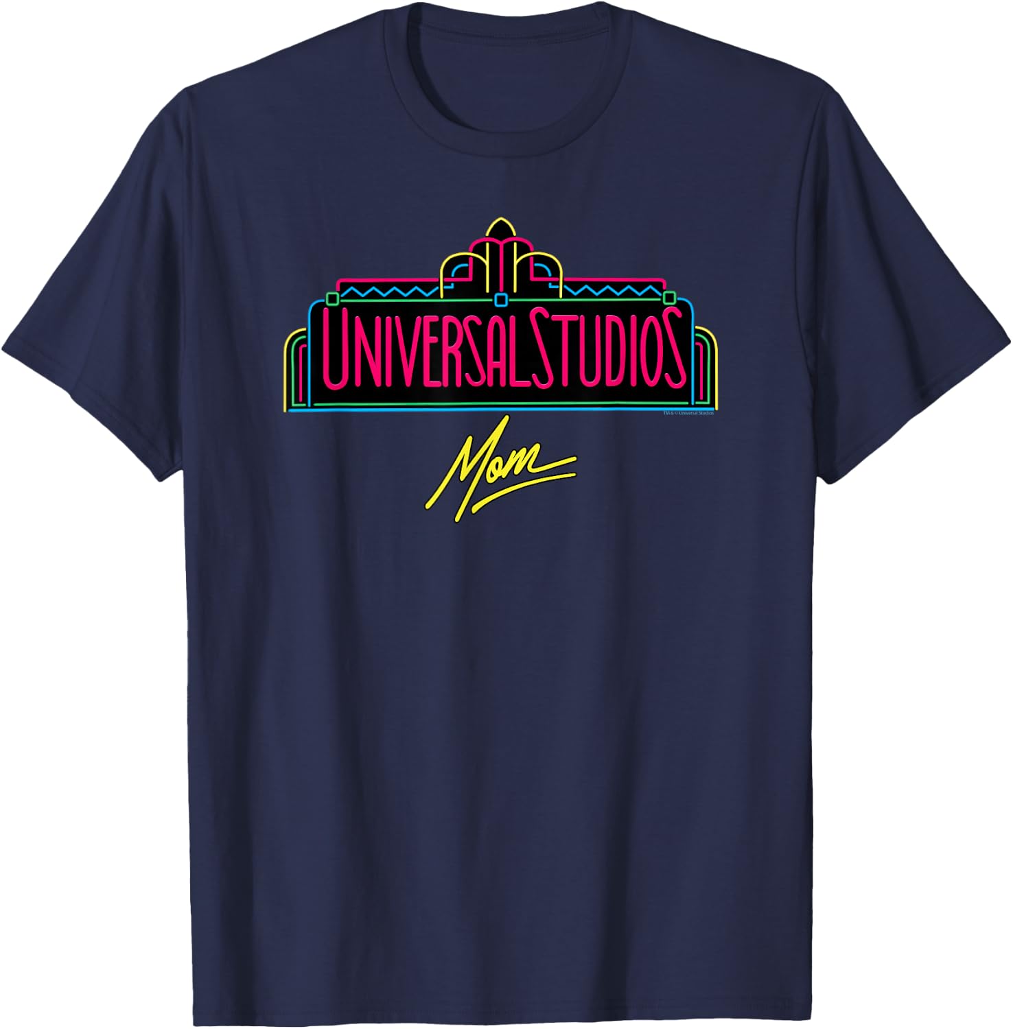 Universal Studios Marquee Mom T-Shirt - T-Shirt | Navy