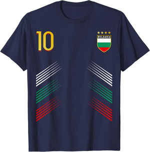 Bulgaria Flag Bulgarian Pride Lovers T-Shirt - T-Shirt | Navy
