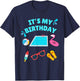 Pool Birthday Party Shirt - It's My Birthday Pool Party T-Shirt - T-Shirt | Navy