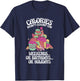 Calories Don'T Count On Weekends Or Birthdays, Dietitian T-Shirt - T-Shirt | Navy