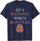 Just A Masterpiece Mental Health Awareness Green Stigma T-Shirt - T-Shirt | Navy