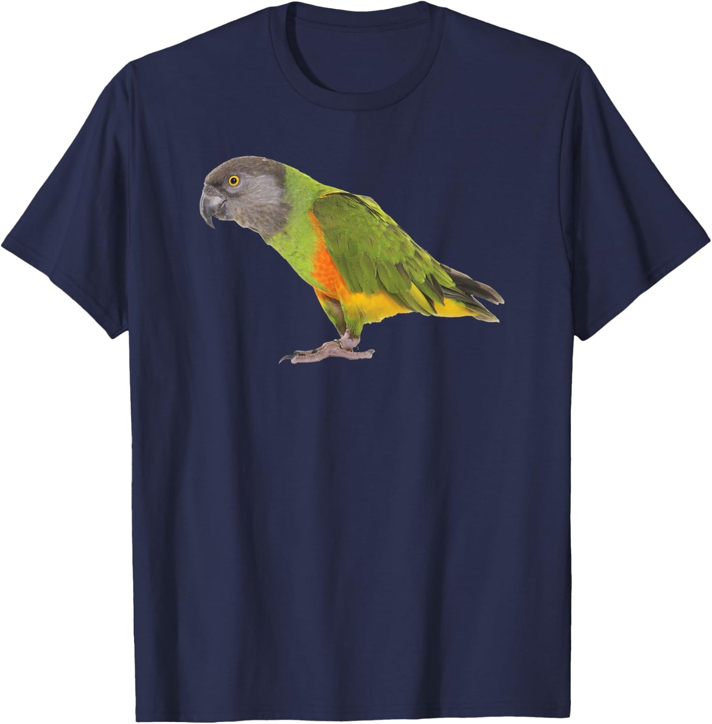 Senegal African Parrot T-Shirt - T-Shirt | Navy