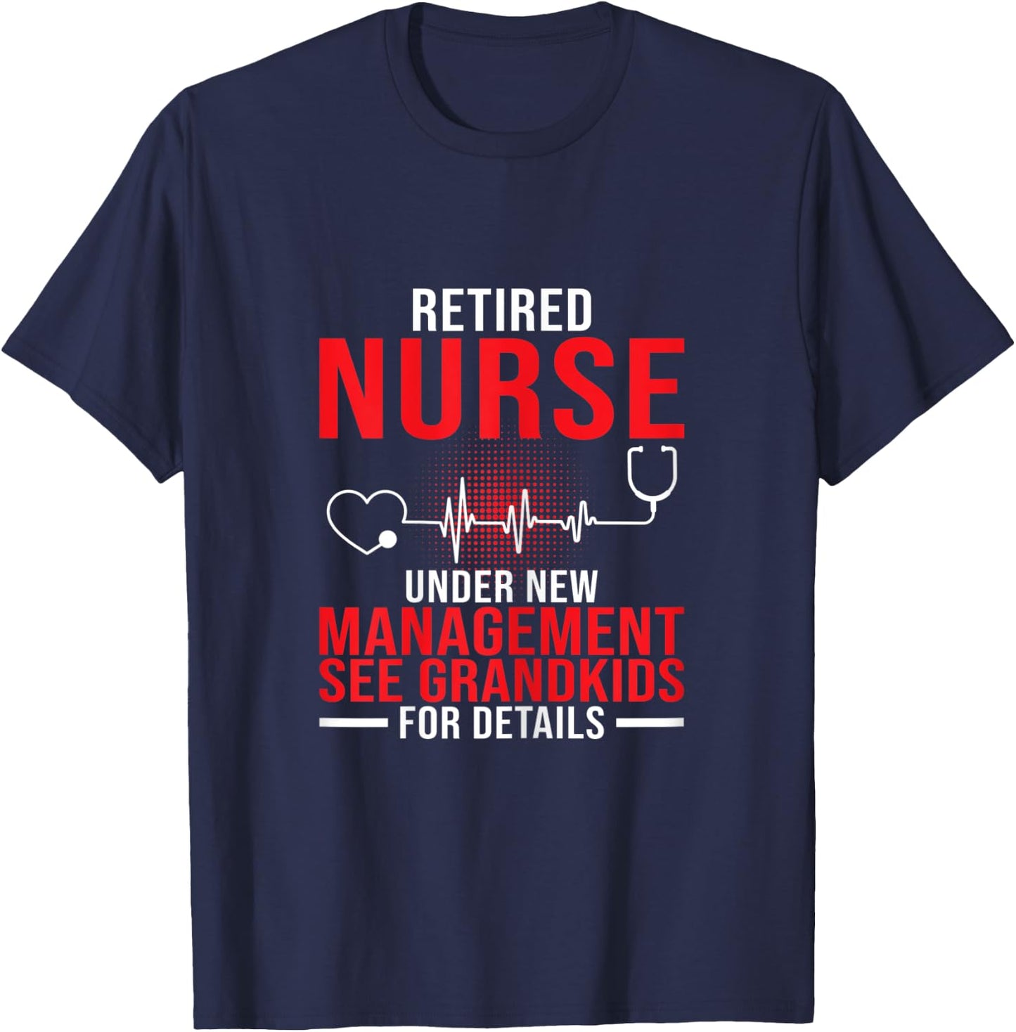 Retirement Nurse Gifts | Nurse Retired 2022 T-Shirt - T-Shirt | Navy