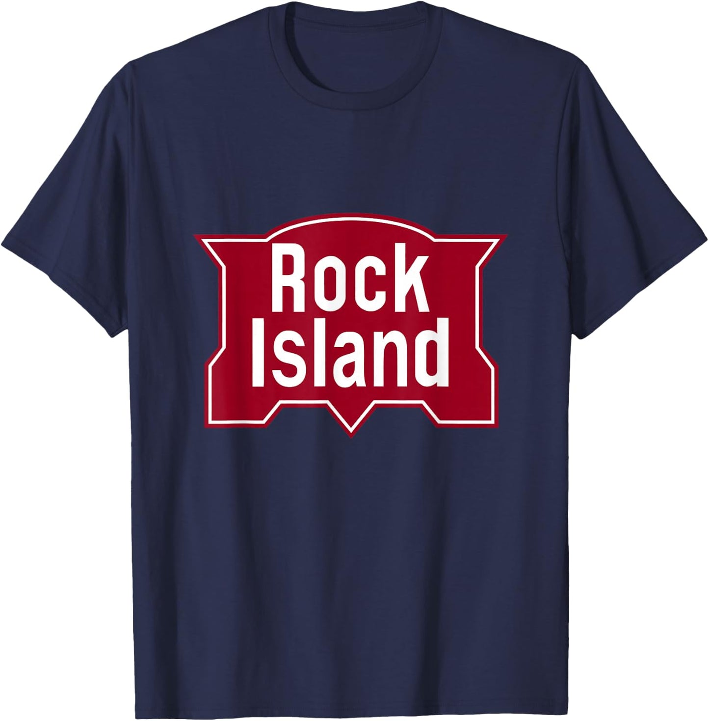 Rock Island T-Shirt - T-Shirt | Navy