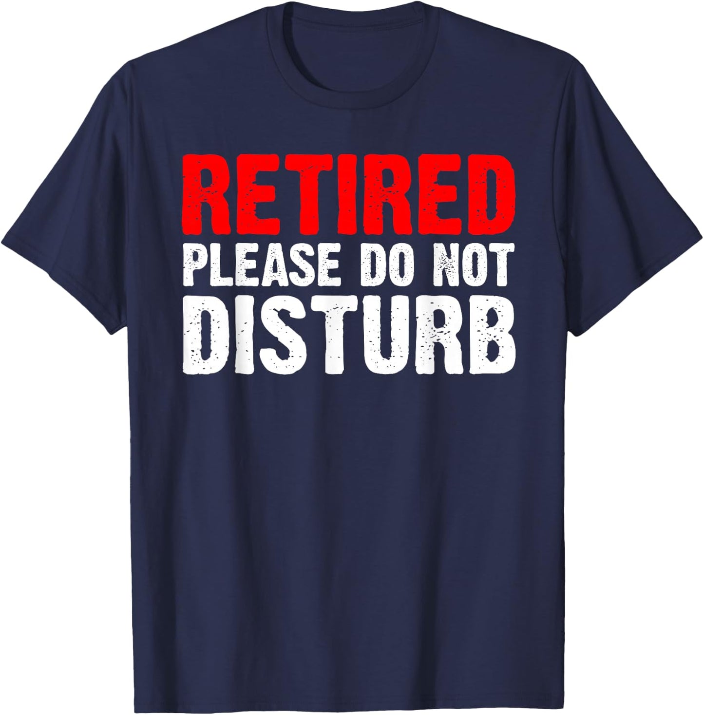 Unique Retirement Art Women Retired Worked Retiring T-Shirt - T-Shirt | Navy
