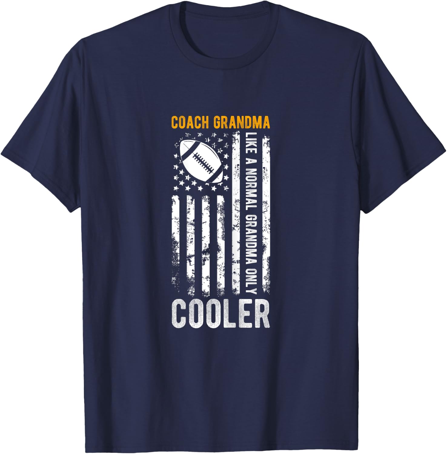 COACH GRANDMA Like A Normal GRANDMA Only COOLER T-Shirt - T-Shirt | Navy