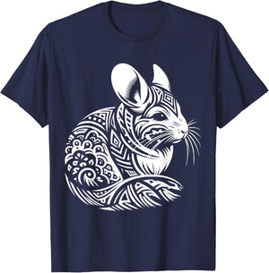 Tribal Chinchilla T-Shirt - T-Shirt | Navy