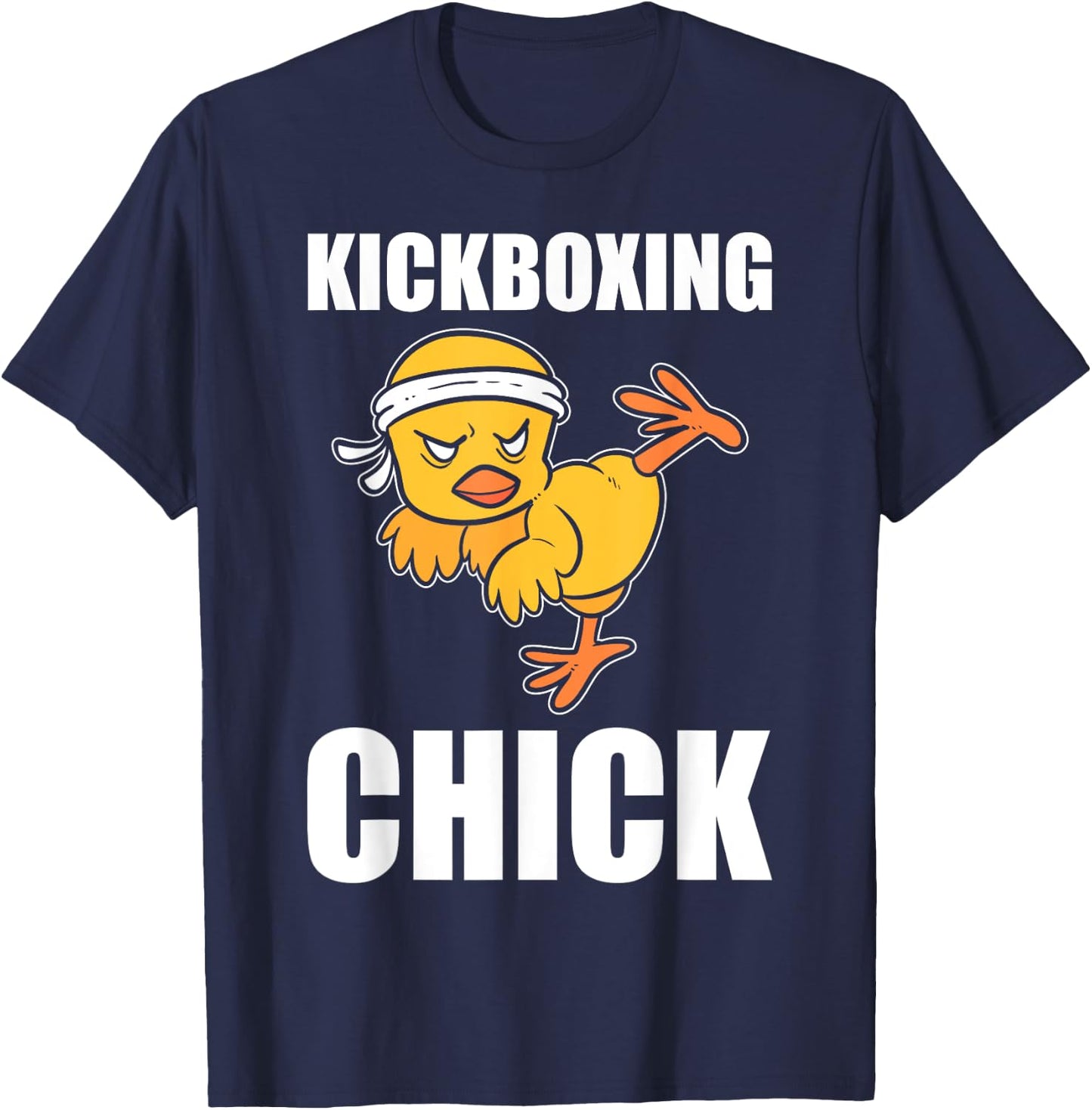 Funny Kickboxing Chick Kickboxing Instructor T-Shirt - T-Shirt | Navy