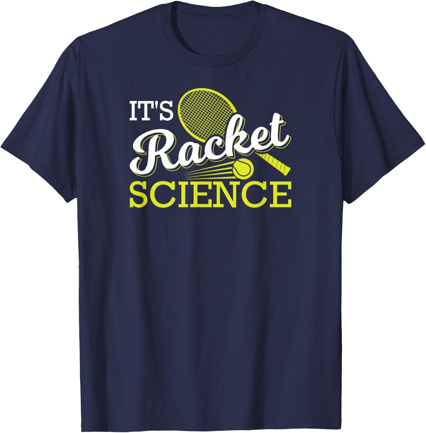 Its Racket Science Tennis T-Shirt - T-Shirt | Navy
