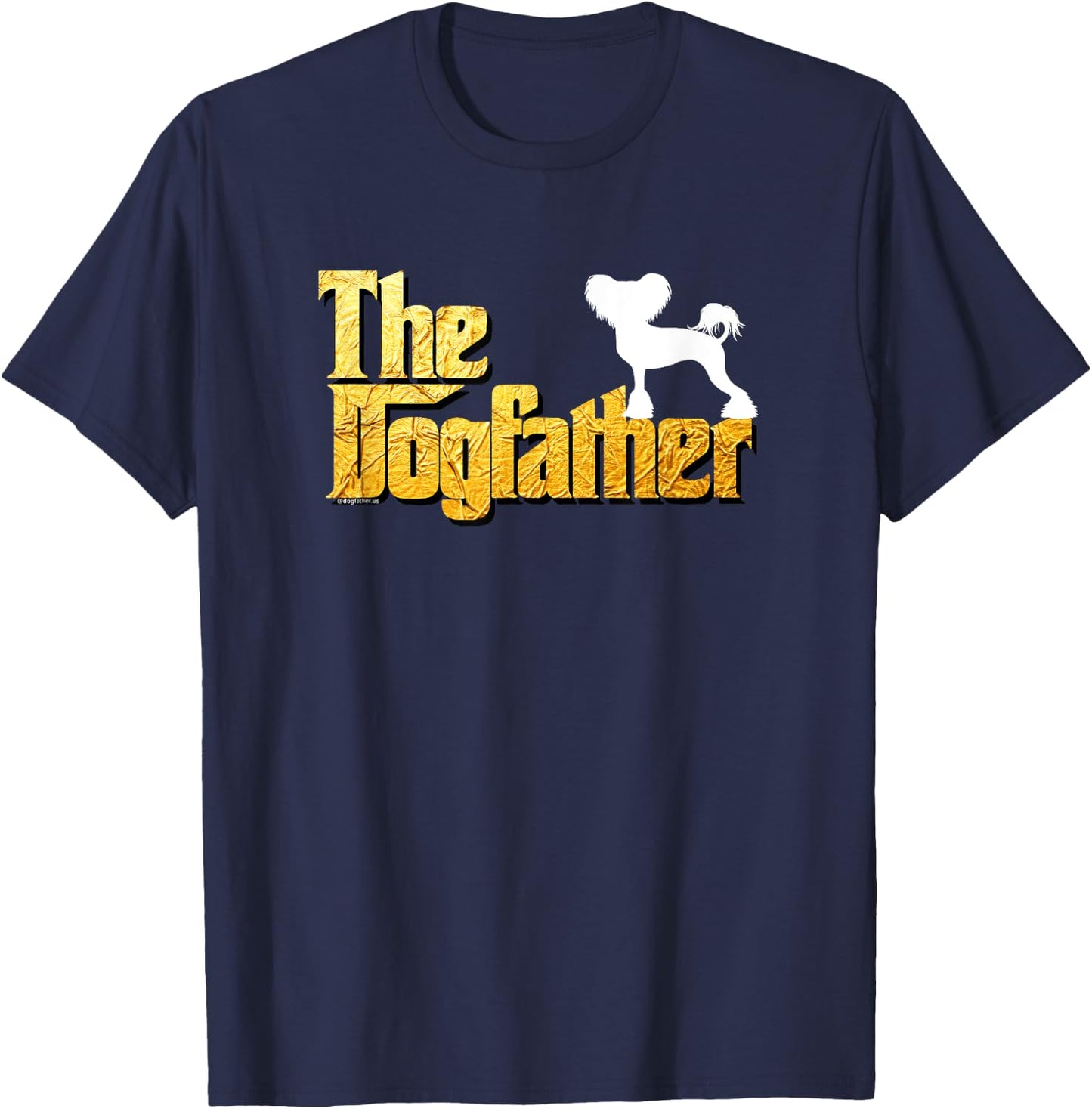 Chinese Crested shirt - Chinese Crested T-Shirt - T-Shirt | Navy