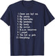 I Forget What Eight Was For Funny Saying Music T-Shirt - T-Shirt | Navy
