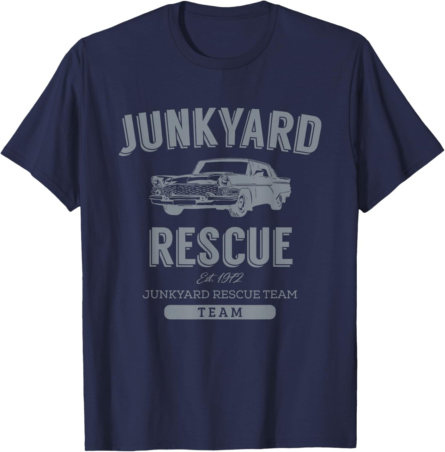 The Junkyard Rescue Team T-Shirt - T-Shirt | Navy