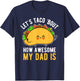 Let's Taco 'Bout How Awesome My Dad Is Father's Day T-Shirt - T-Shirt | Navy