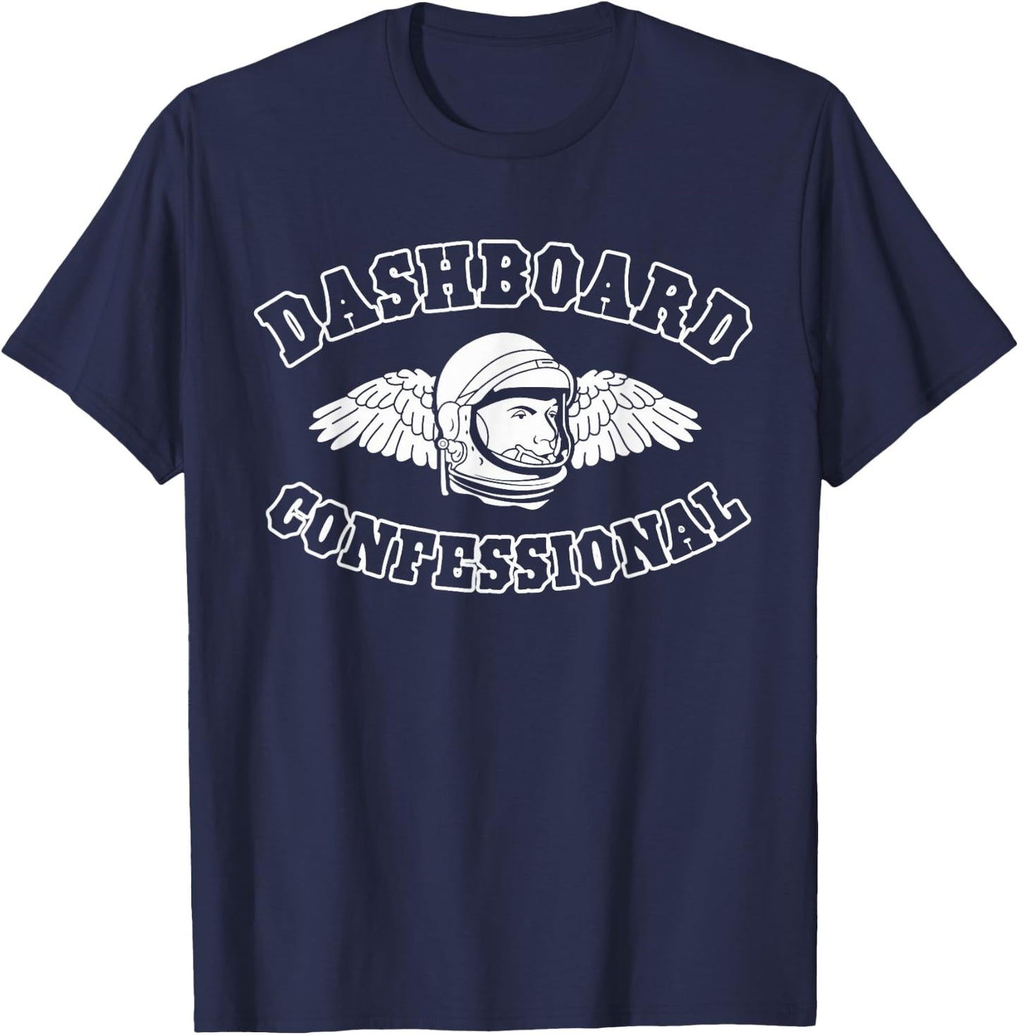 Dashboard Confessional - Astronaut Wings T-Shirt - T-Shirt | Navy