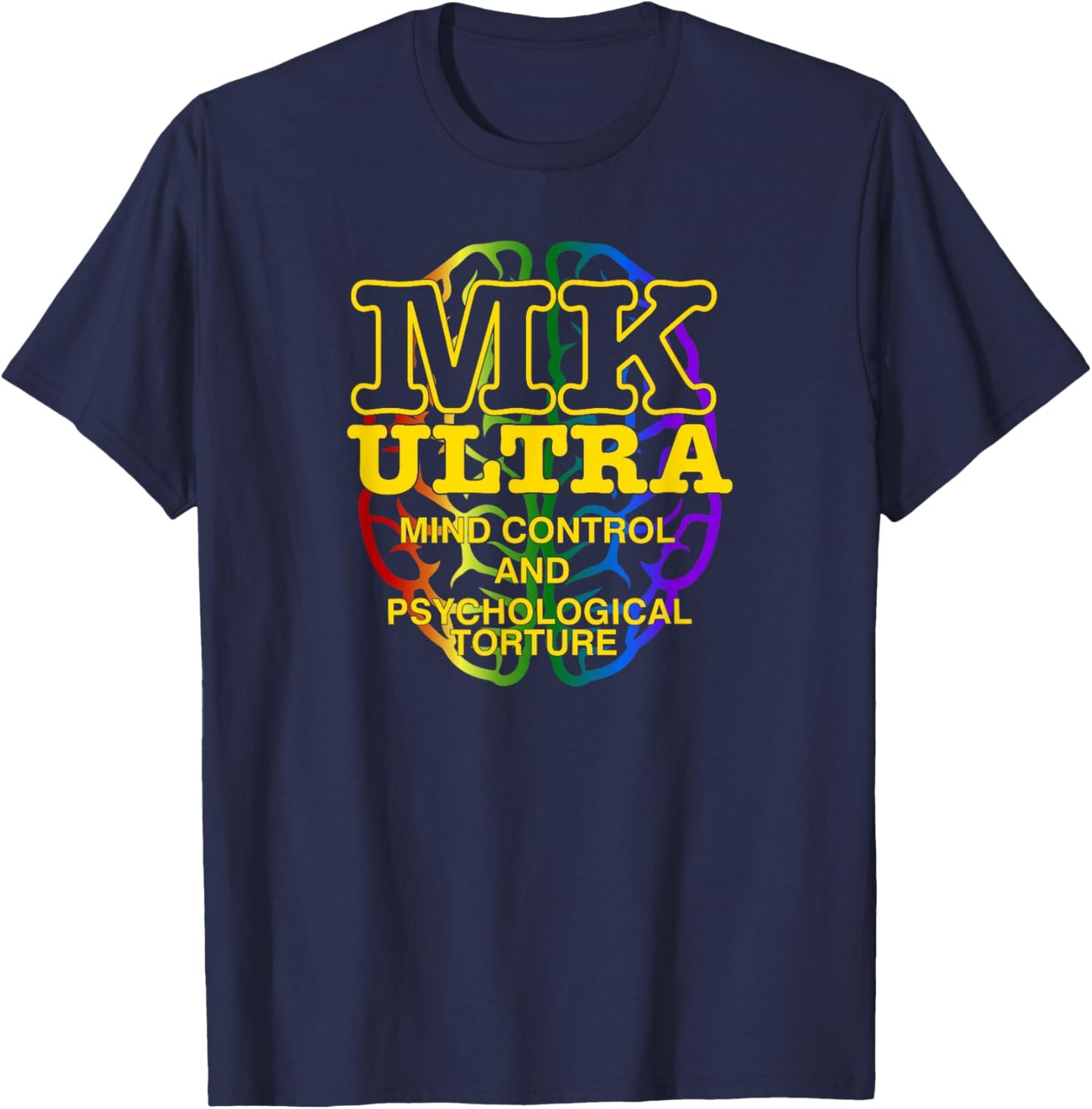 MK Ultra T-Shirt - T-Shirt | Navy