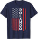 Rolando USA Flag American Flag Patriotic T-Shirt - T-Shirt | Navy