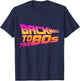 Back To The 80s Costume Retro Fancy Dress Halloween Party T-Shirt - T-Shirt | Navy