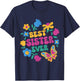 Sibling Best Sister Ever T-Shirt - T-Shirt | Navy