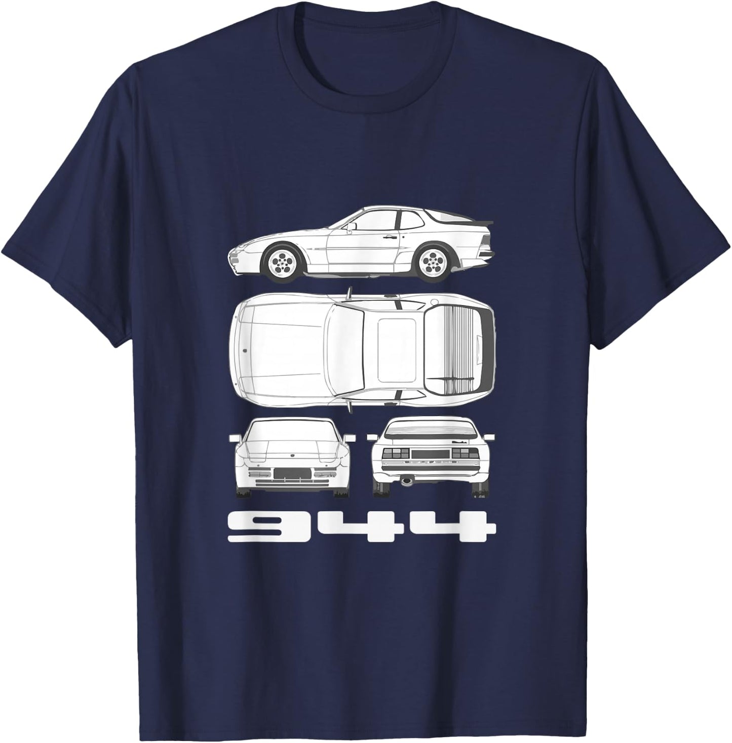 944 Graphic T Shirt Premium T-Shirt - T-Shirt | Navy