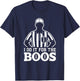 Funny Football Referee I Do It For The Boos Sarcastic T-Shirt - T-Shirt | Navy