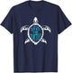 Save The Turtles Shirt Protect Ocean Animals Gift T-Shirt - T-Shirt | Navy