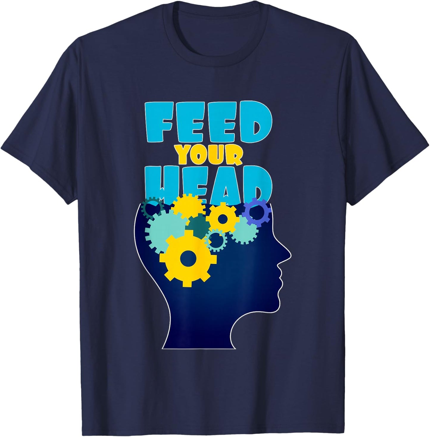 Feed your head T-Shirt - T-Shirt | Navy