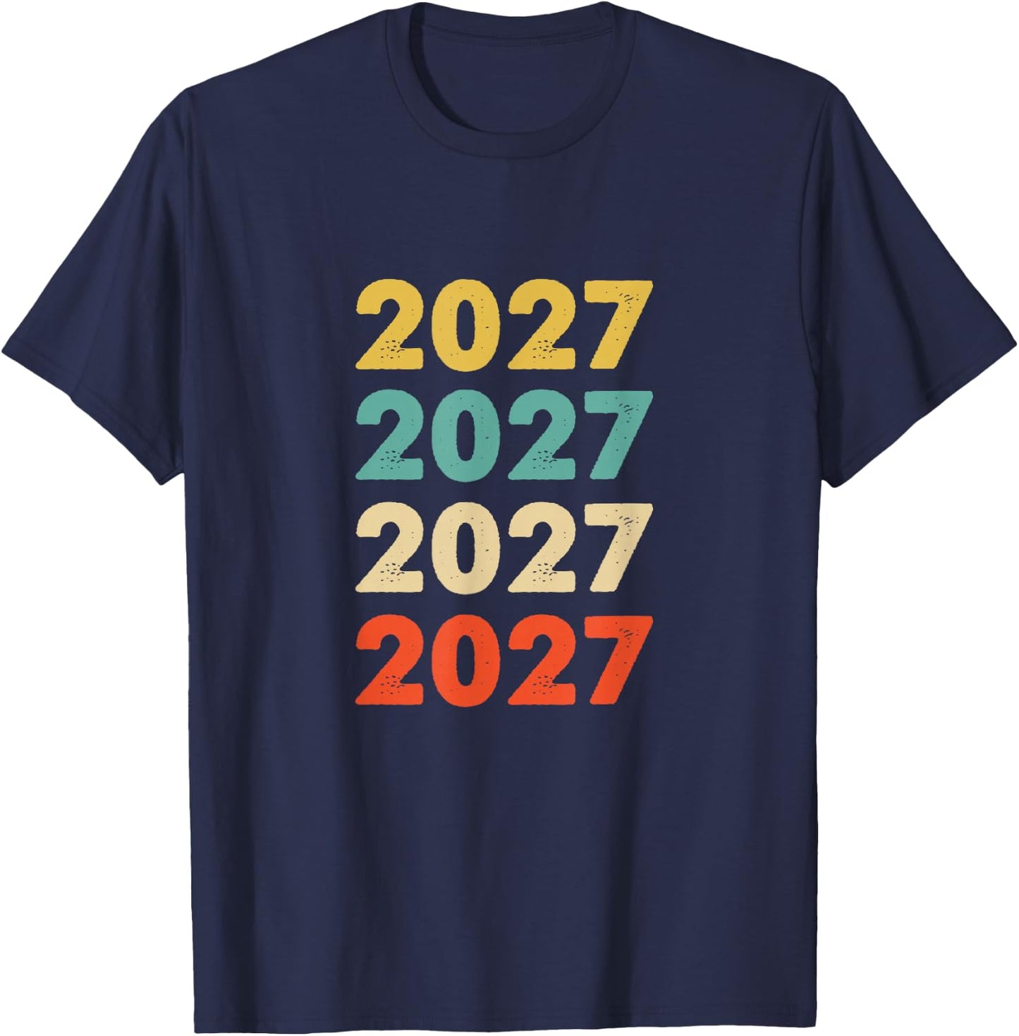 2027 Birthday T-Shirt - T-Shirt | Navy