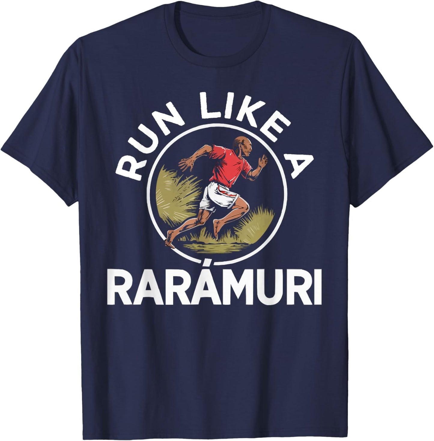Indigenous People Mexico Native American Tarahumara Tribe T-Shirt - T-Shirt | Navy