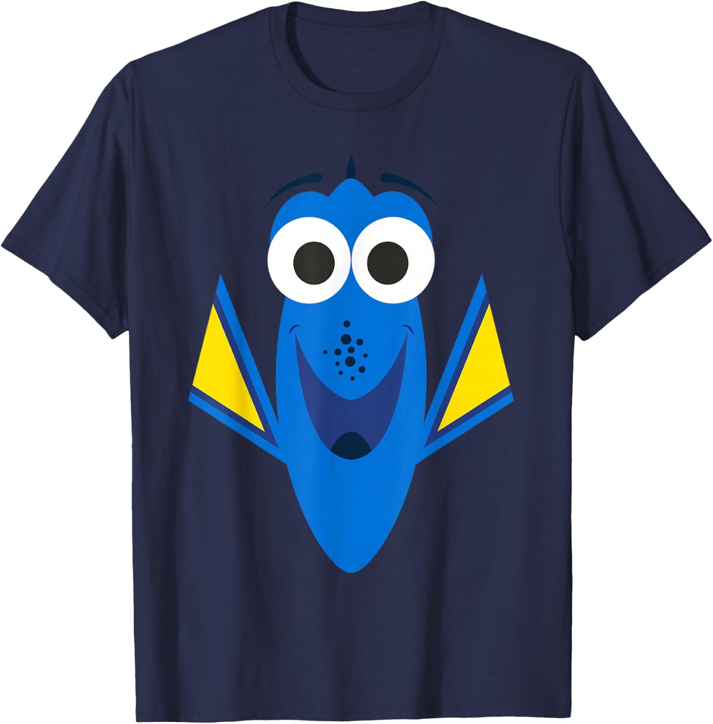 Disney and Pixar’s Finding Nemo Dory Big Face Blue Costume T-Shirt - T-Shirt | Navy