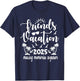 Friends Vacation 2025 Making Memories Together, Girls Trip T-Shirt - T-Shirt | Navy