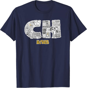 El Chavo - Colorful Desings for Kids, Teen, Women & Men T-Shirt - T-Shirt | Navy