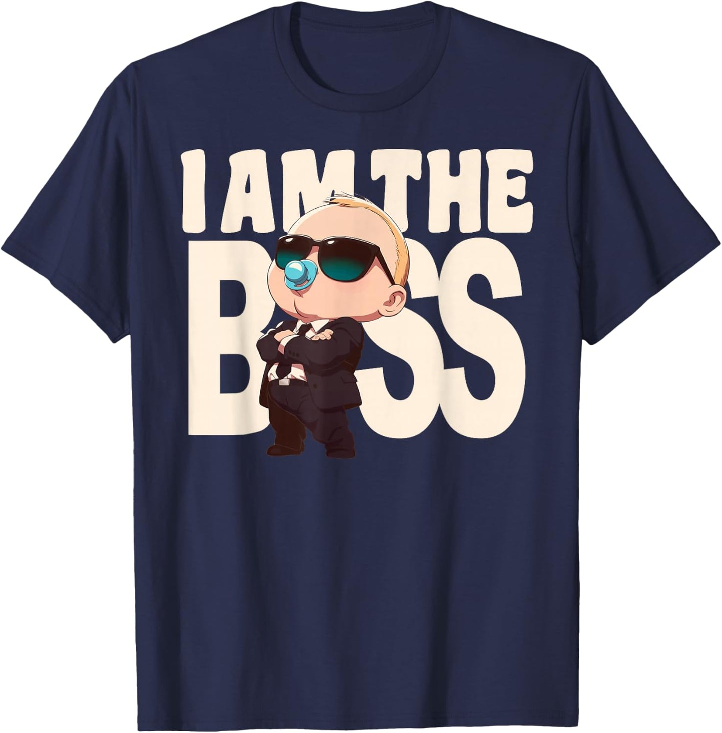 Baby Boss "I'm The Boss" Like A Boss Kids T-Shirt - T-Shirt | Navy