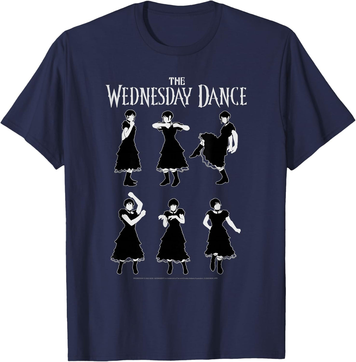 Wednesday The Wednesday Dance Moves Tutorial T-Shirt - T-Shirt | Navy