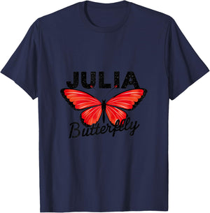 Julia Butterfly T-Shirt - T-Shirt | Navy