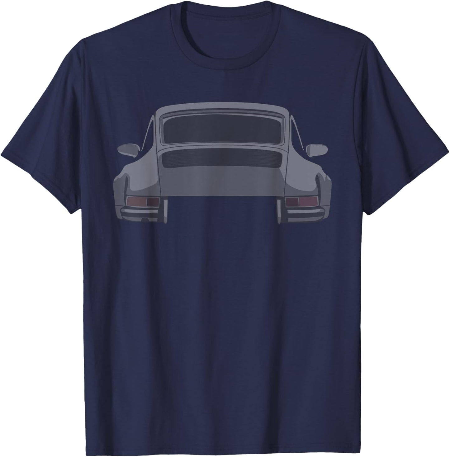 Legendary Racing Sports Car Iconic Racing Car Silhouette T-Shirt - T-Shirt | Navy
