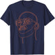 DazzleUpBoutique DJ Black Coffee - Men's Classic Fit Black Polycotton Short Sleeve - Small T-Shirt - T-Shirt | Navy