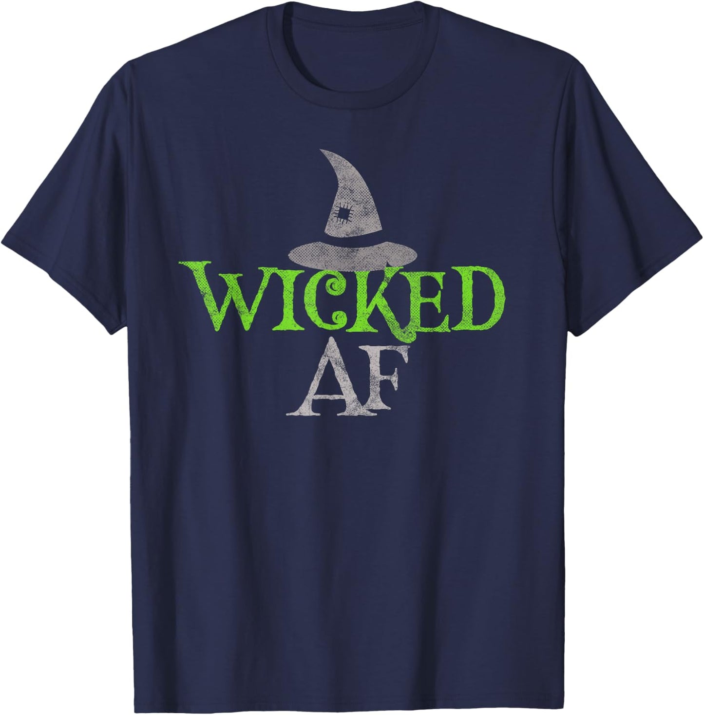 Funny WICKED Costume Witch Evil Salem Baddest Witches Club T-Shirt - T-Shirt | Navy