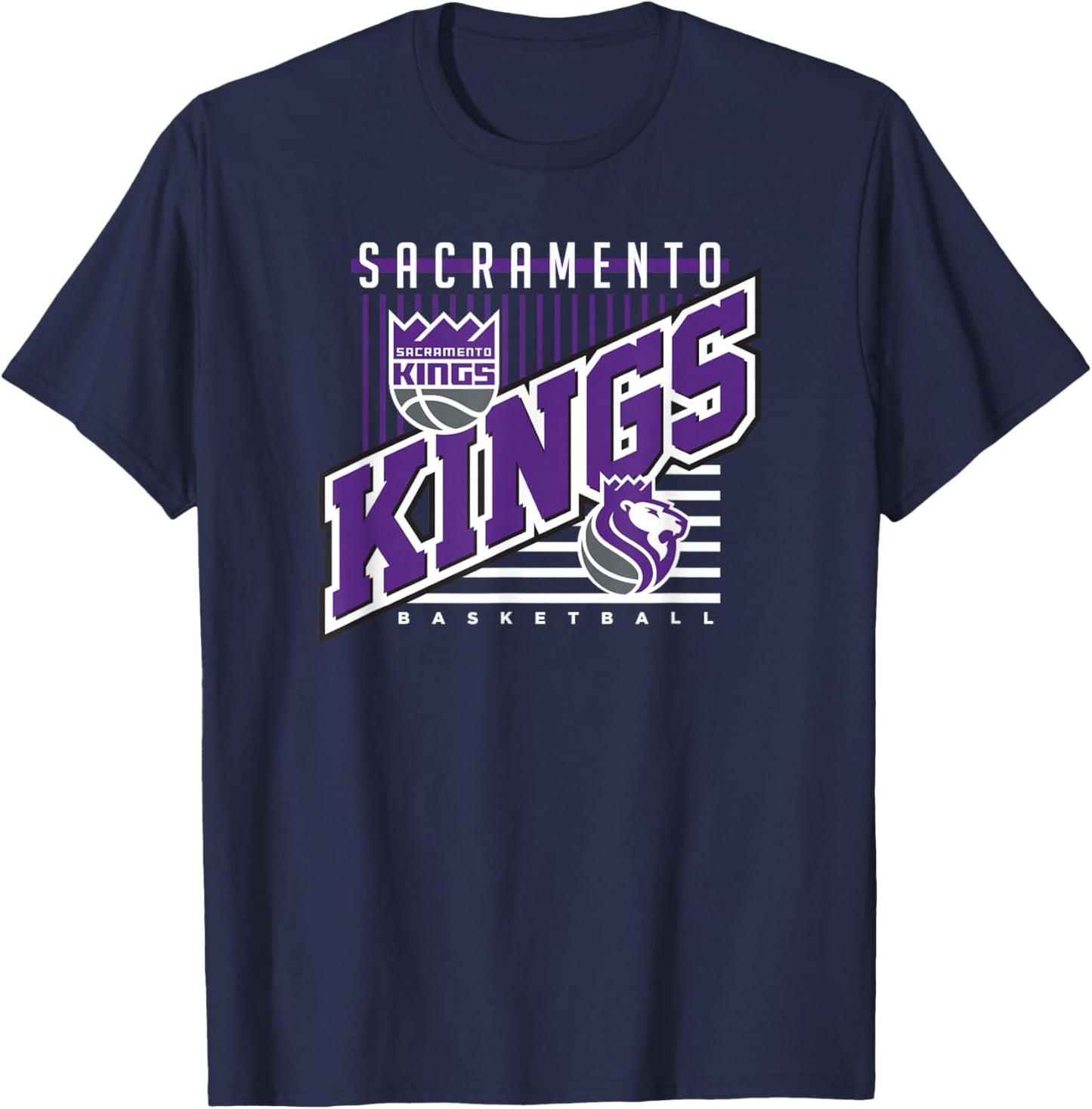 NBA Sacramento Kings Rise Above T-Shirt - T-Shirt | Navy