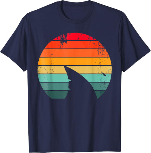 Vintage Ocean Wildlife Funny Shark Lover Marine Biologist