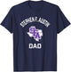 Stephen F. Austin State Lumberjacks Arched Dad T-Shirt - T-Shirt | Navy