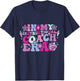 In My Instructional Coach Era Groovy Back To School T-Shirt - T-Shirt | Navy